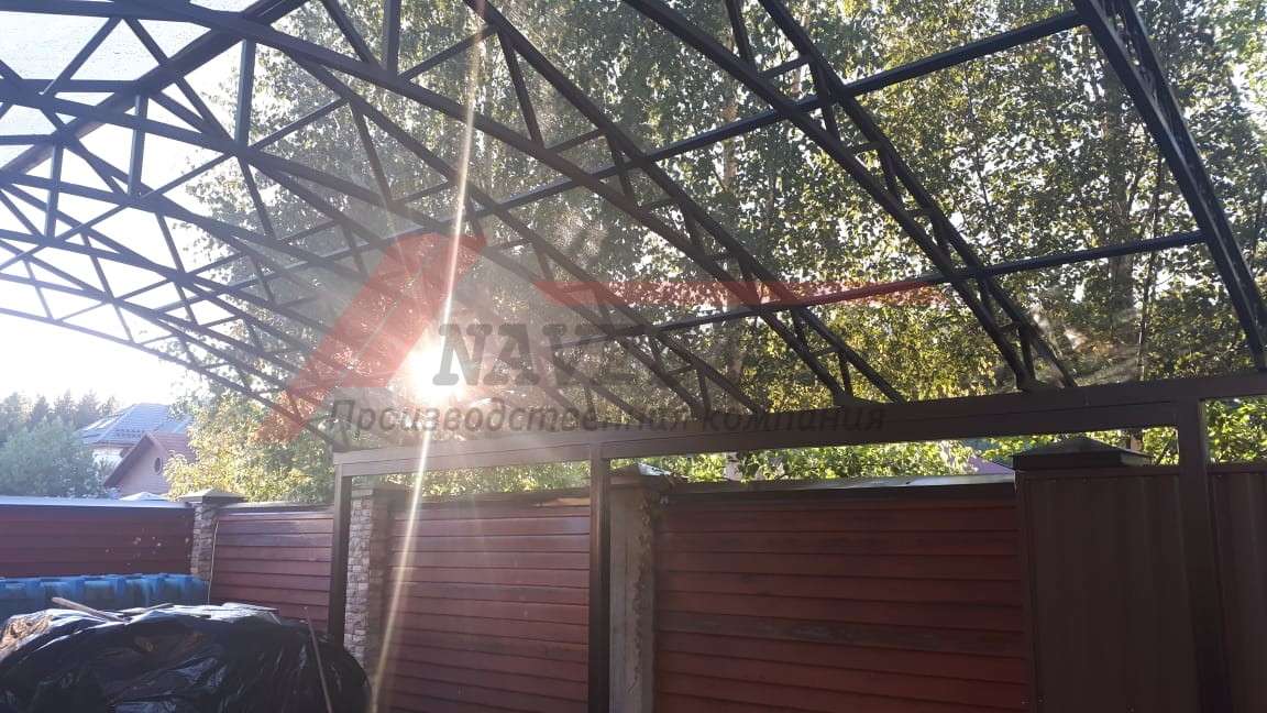 IMG 20180927 WA0015 - Навес Гарант - производство и монтаж навесов в Троицке.